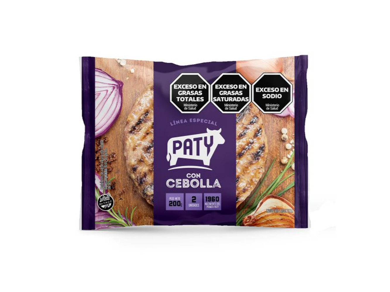 MED. PATY SAB/CEBOLLA x2