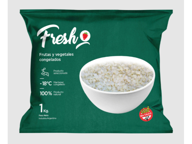 CEBOLLA CUBETEADA 1kg (FRESH)