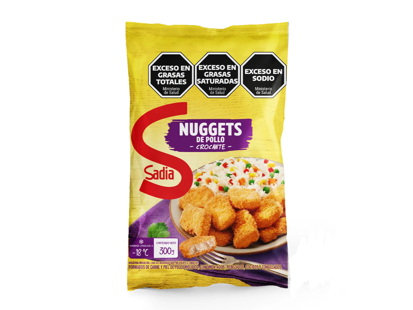 NUGGETS DE POLLO CROC x300GR