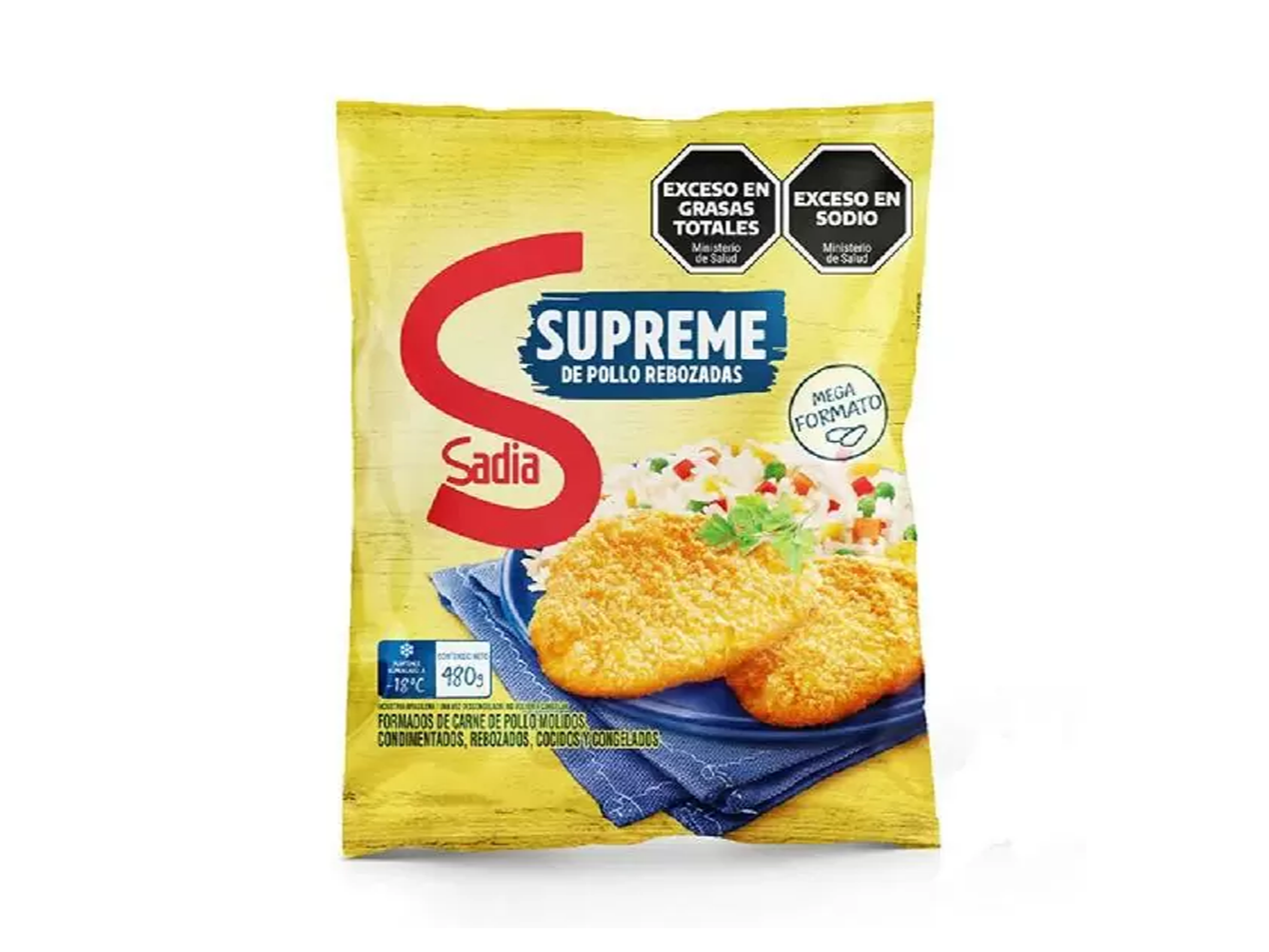REBOZADO DE POLLO SUPREME x480GR