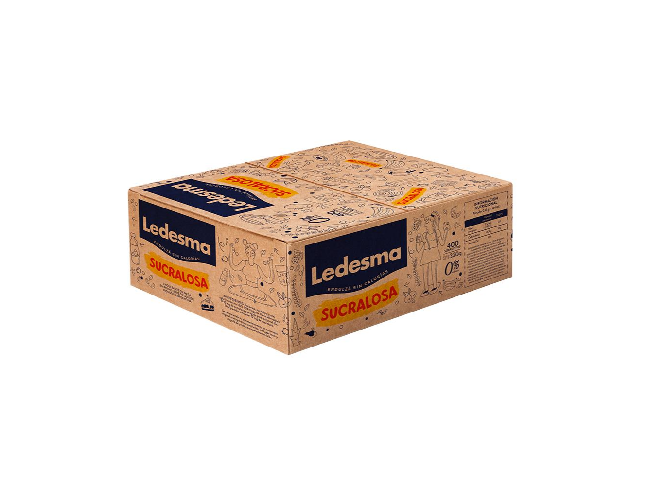EDULCORANTE SUC. LEDESMA (400 SOBRES)