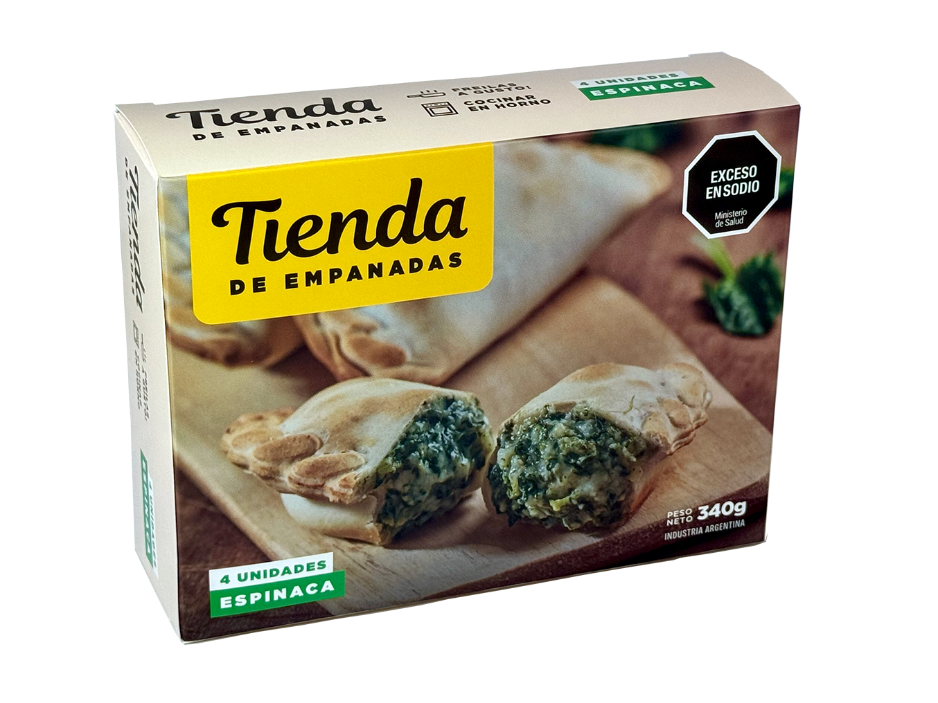 EMP. DE ESPINACA  X4