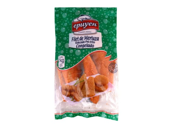 FILET DE MERLUZA REBOZADO 1KG