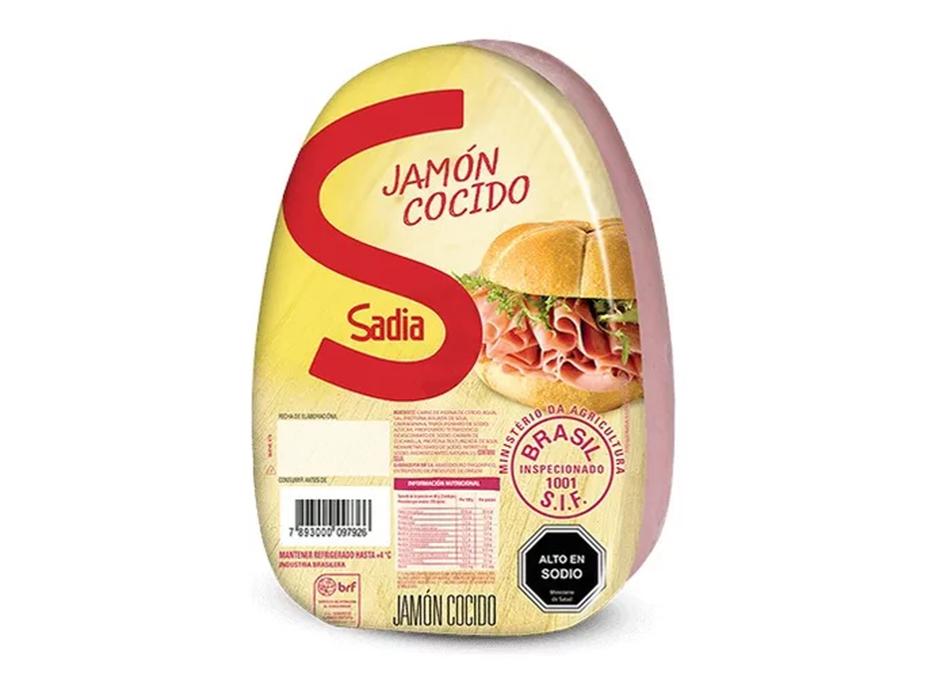 JAMON COCIDO (VTA AL PESO) PRECIO X KG