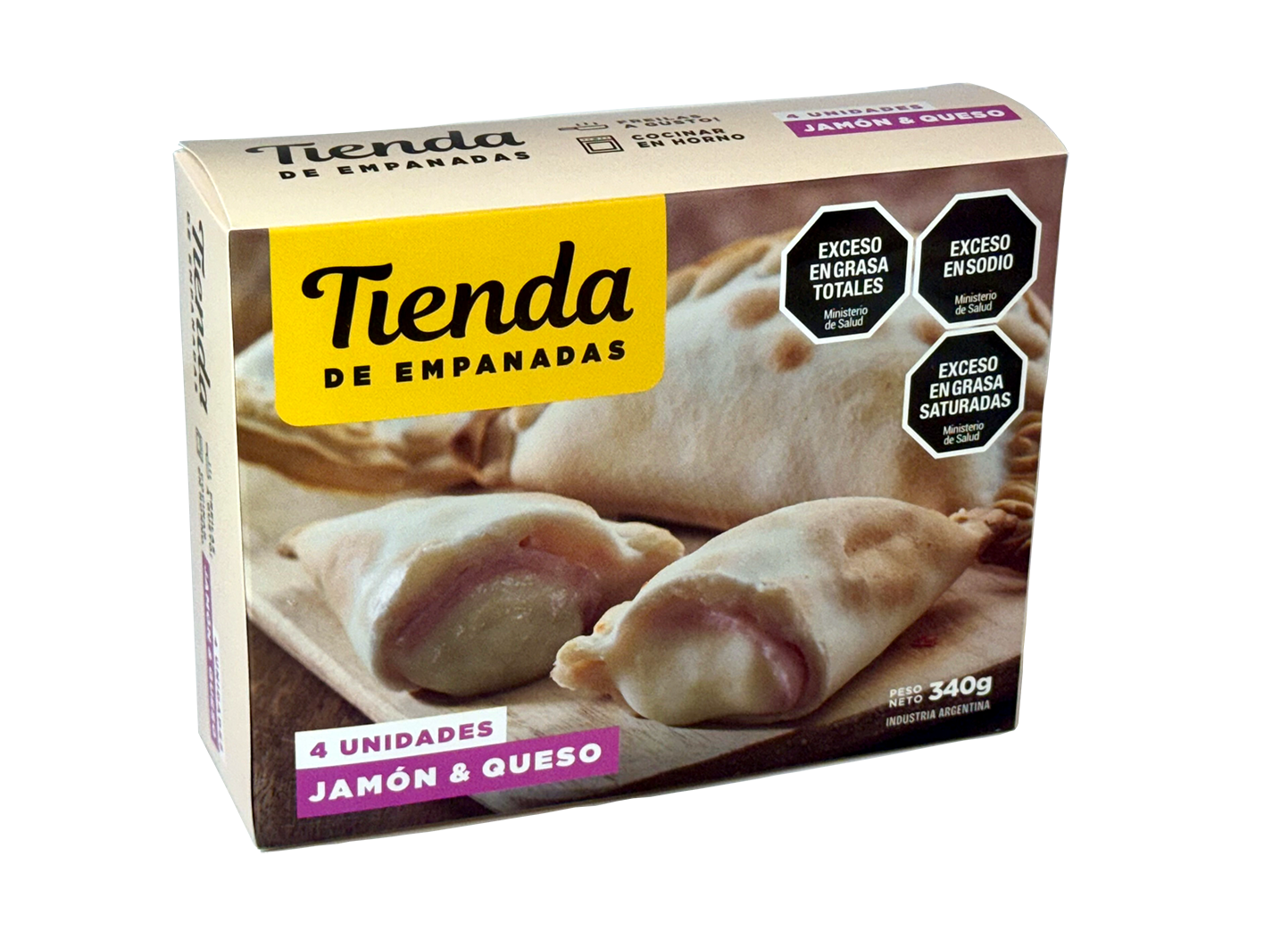 EMP. DE JAMON Y QUESO X4