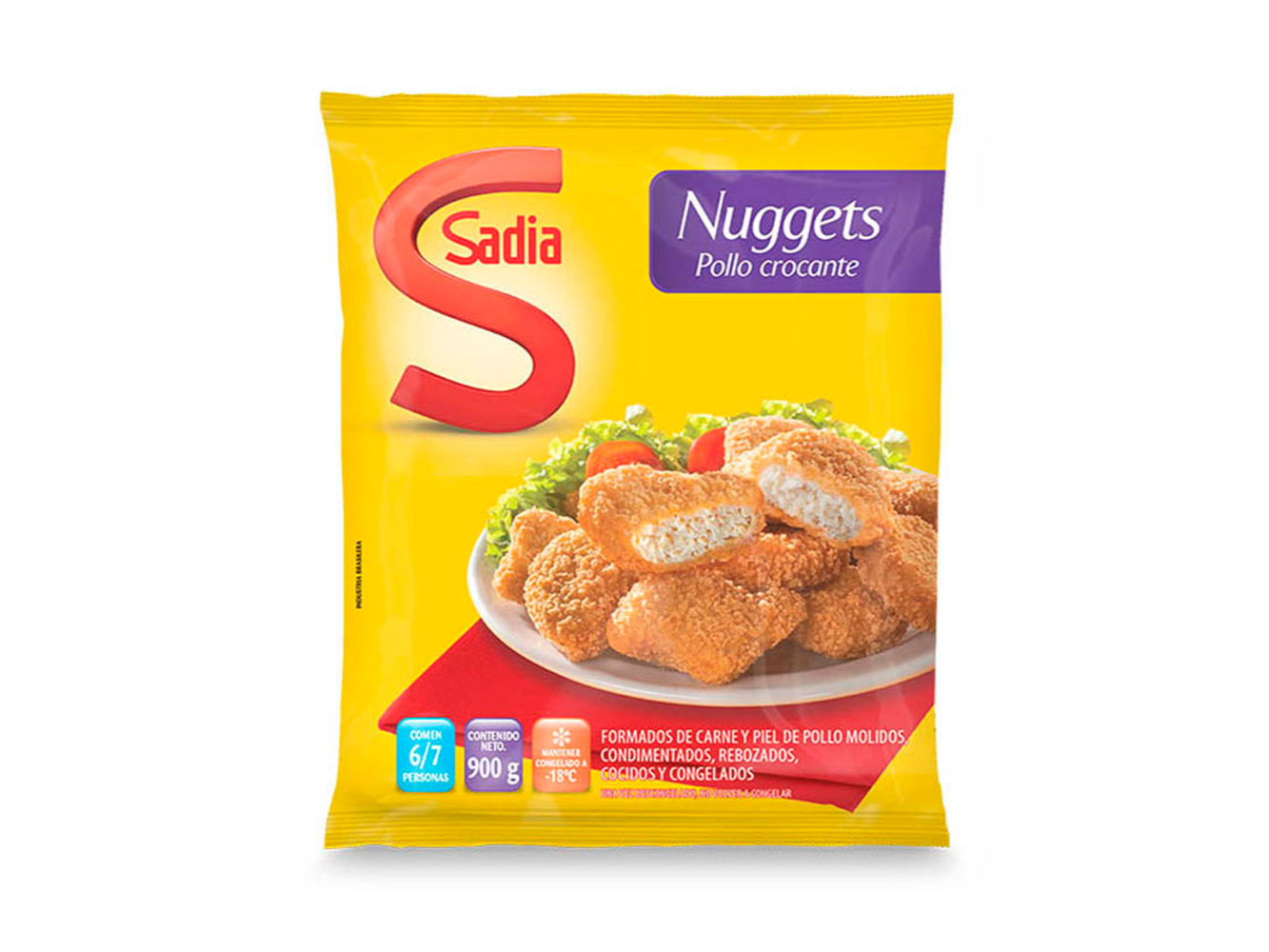 NUGGETS POLLO CROC x900GR