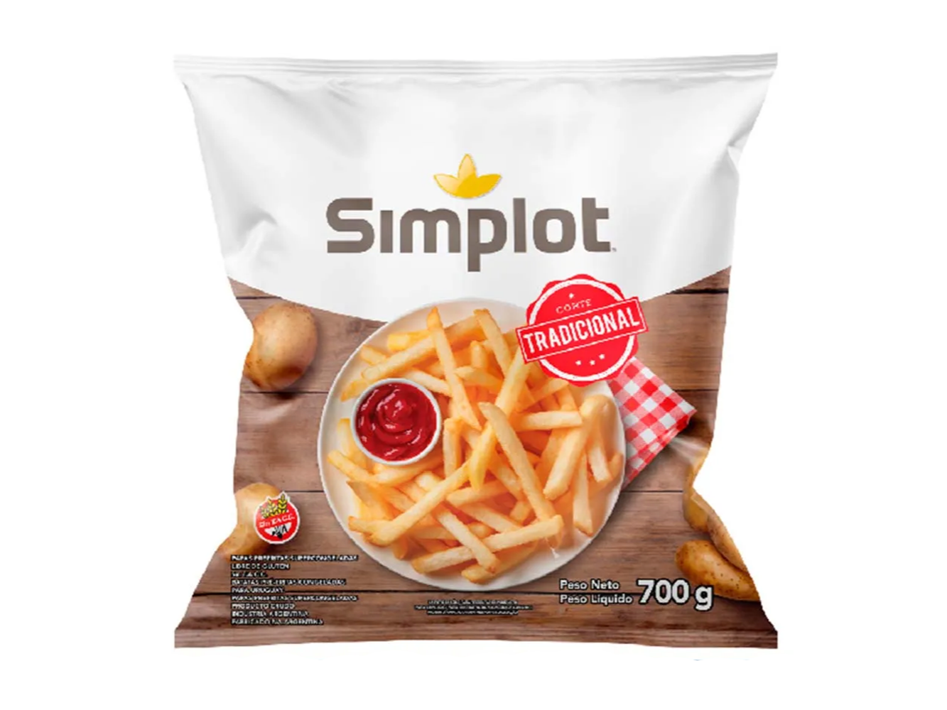PAPAS FRITAS C/TRAD x700gr