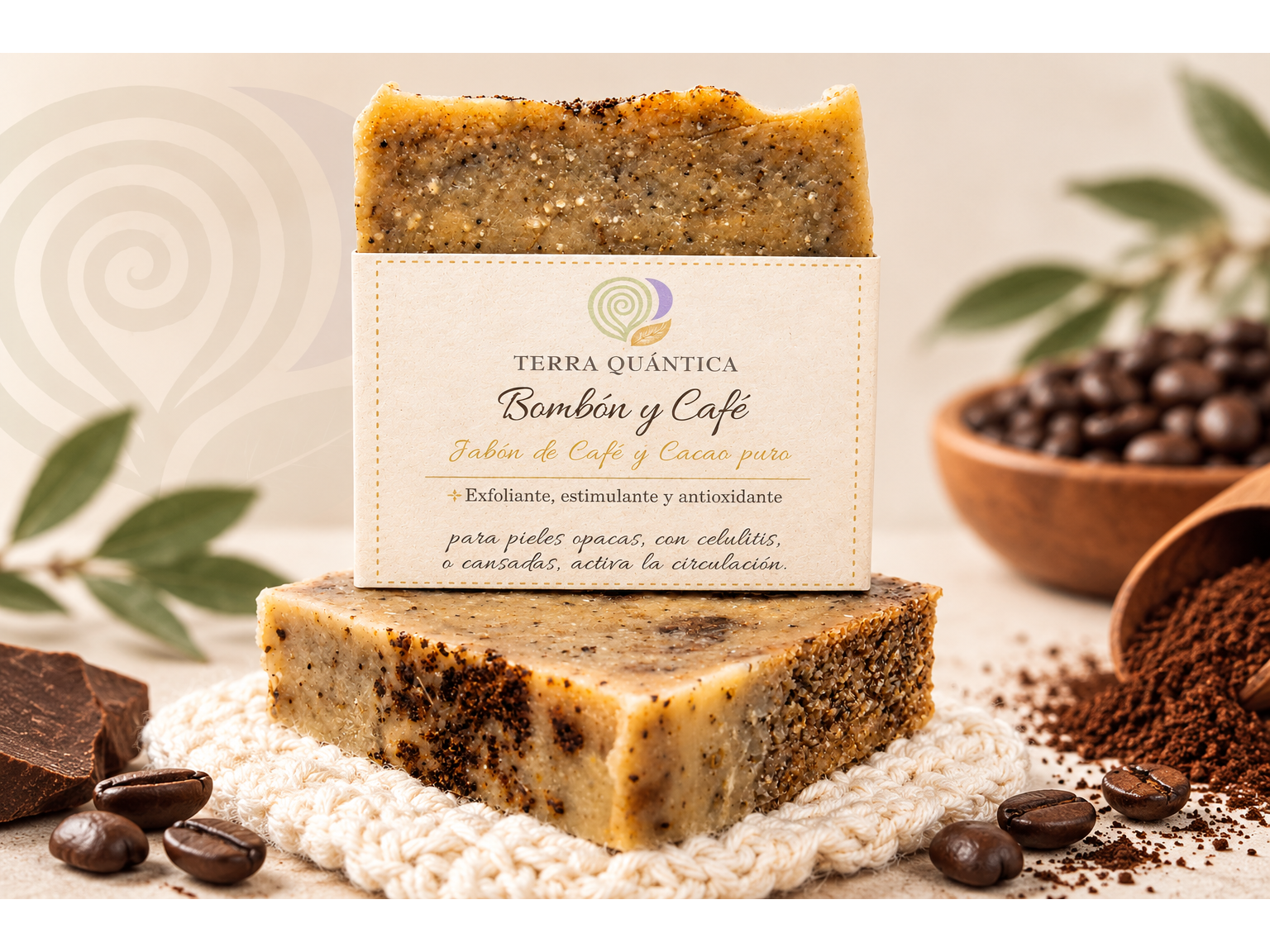 BOMBÓN Y CAFÉ · Jabón exfoliante corporal intenso