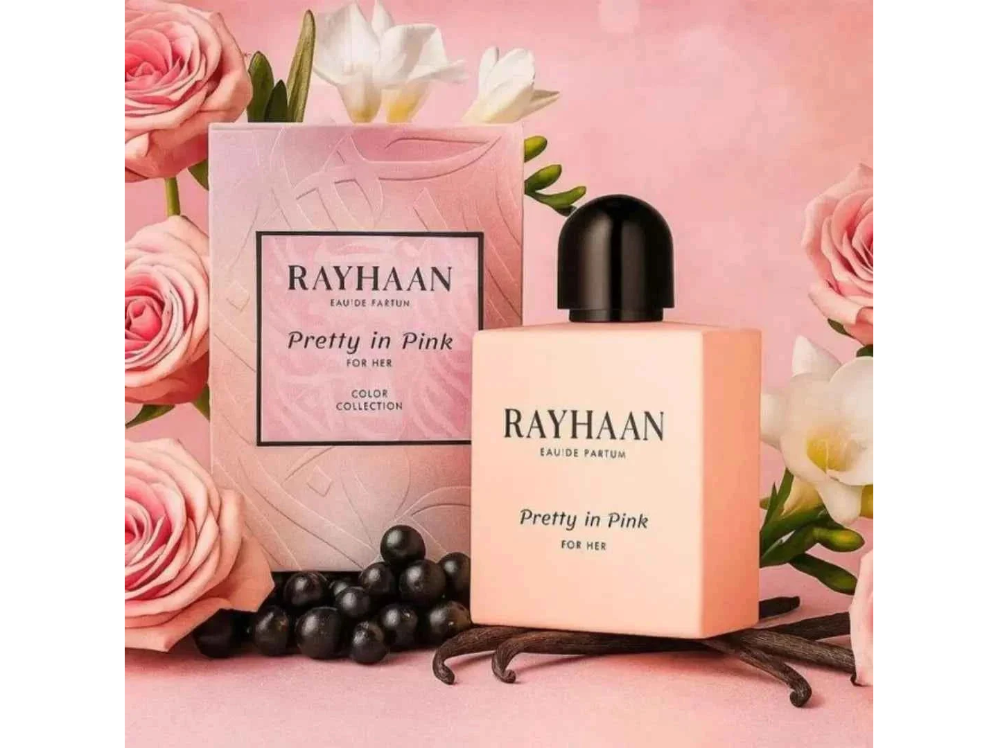 Pretty in pink Rayhaan