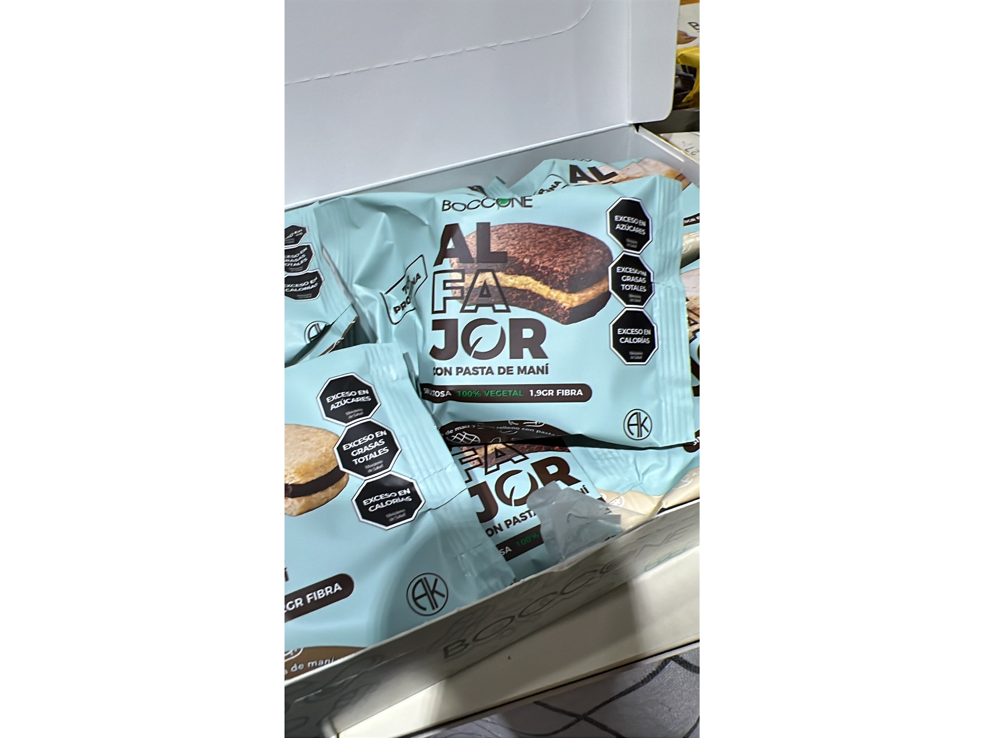 Alfajores BOCONNE VEGANO 7g de proteína
