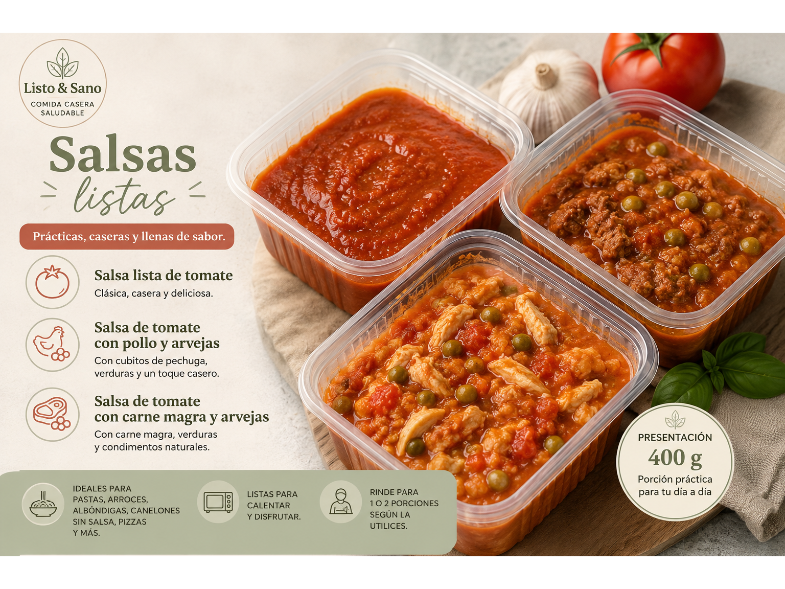 Salsas listas