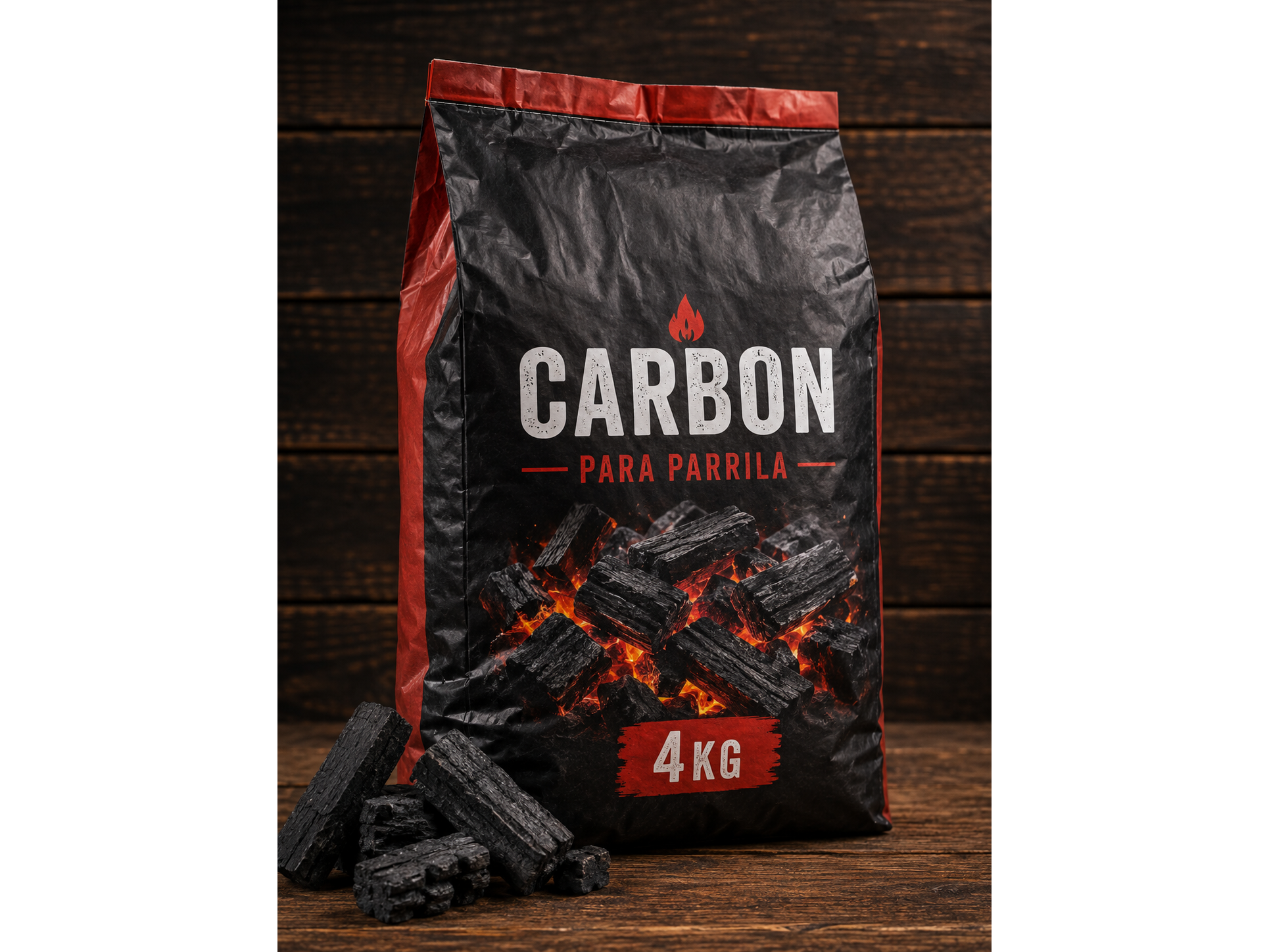 CARBÓN PARRILLA 4 KG