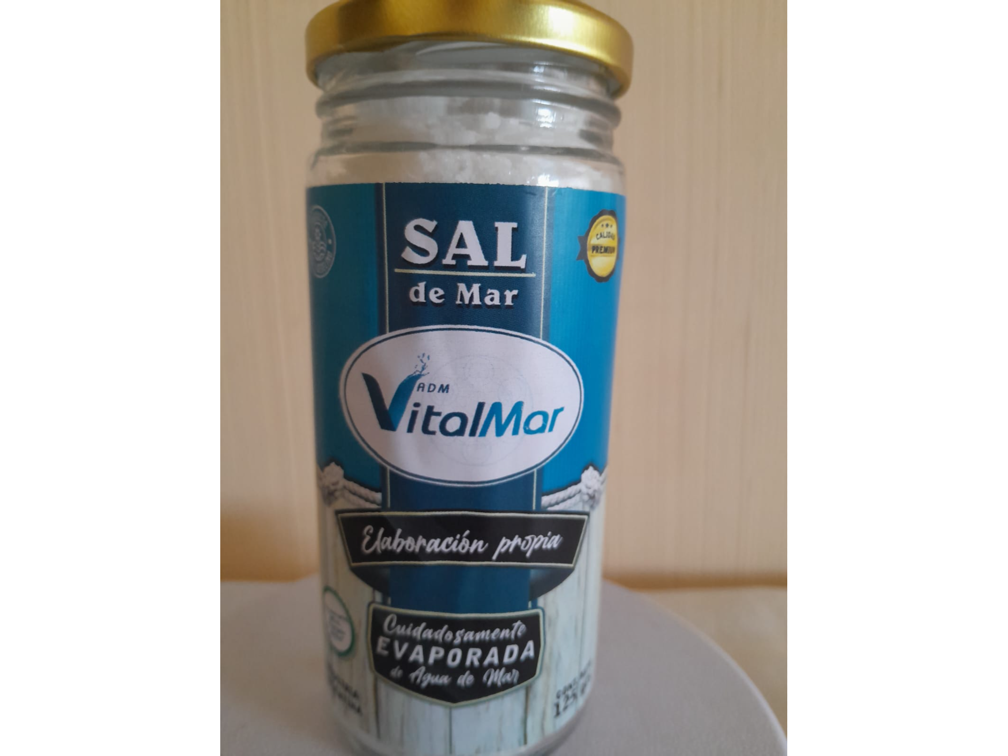 Sal Marina Evaporada Vitalmar 125gr