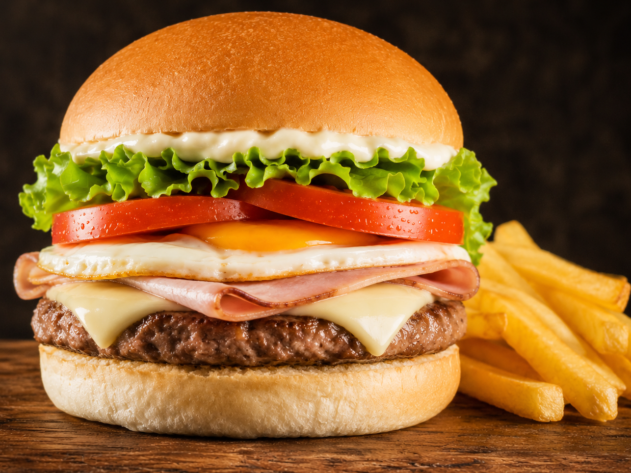 Hamburguesa Completa Simple