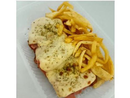 milanesa napolitana de carne o pollo