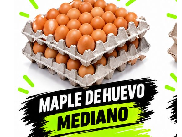 MAPLE 30 HUEVOS MEDIANOS de Naturalpack