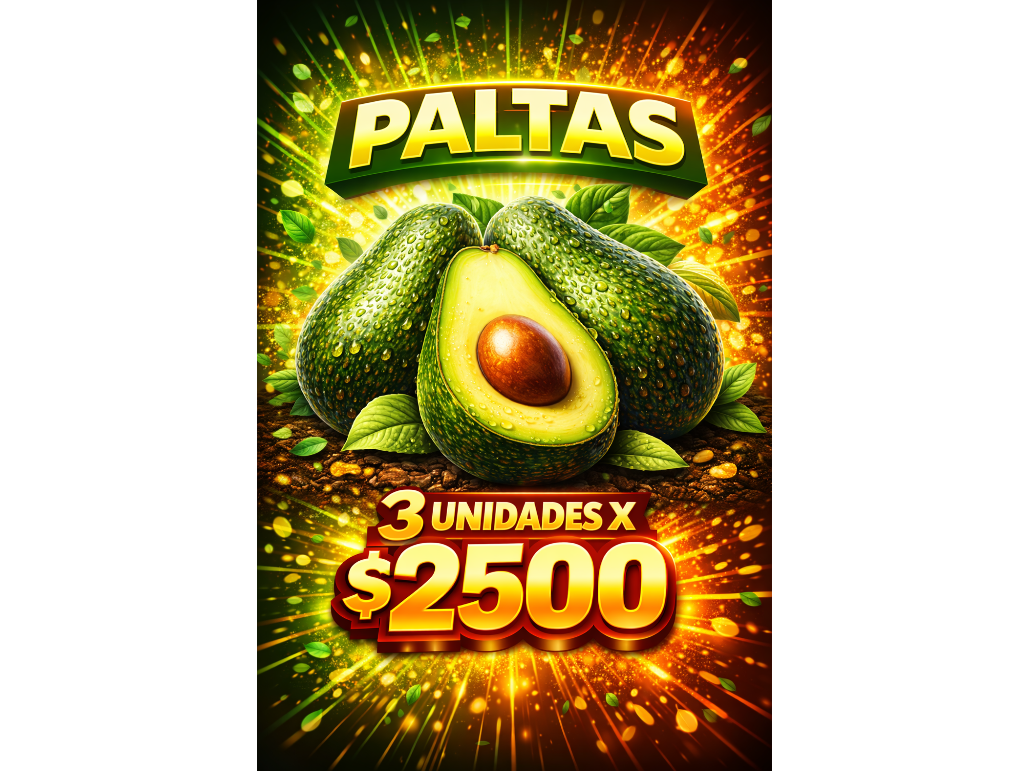 PROMO PALTAS 3 UNIDADES