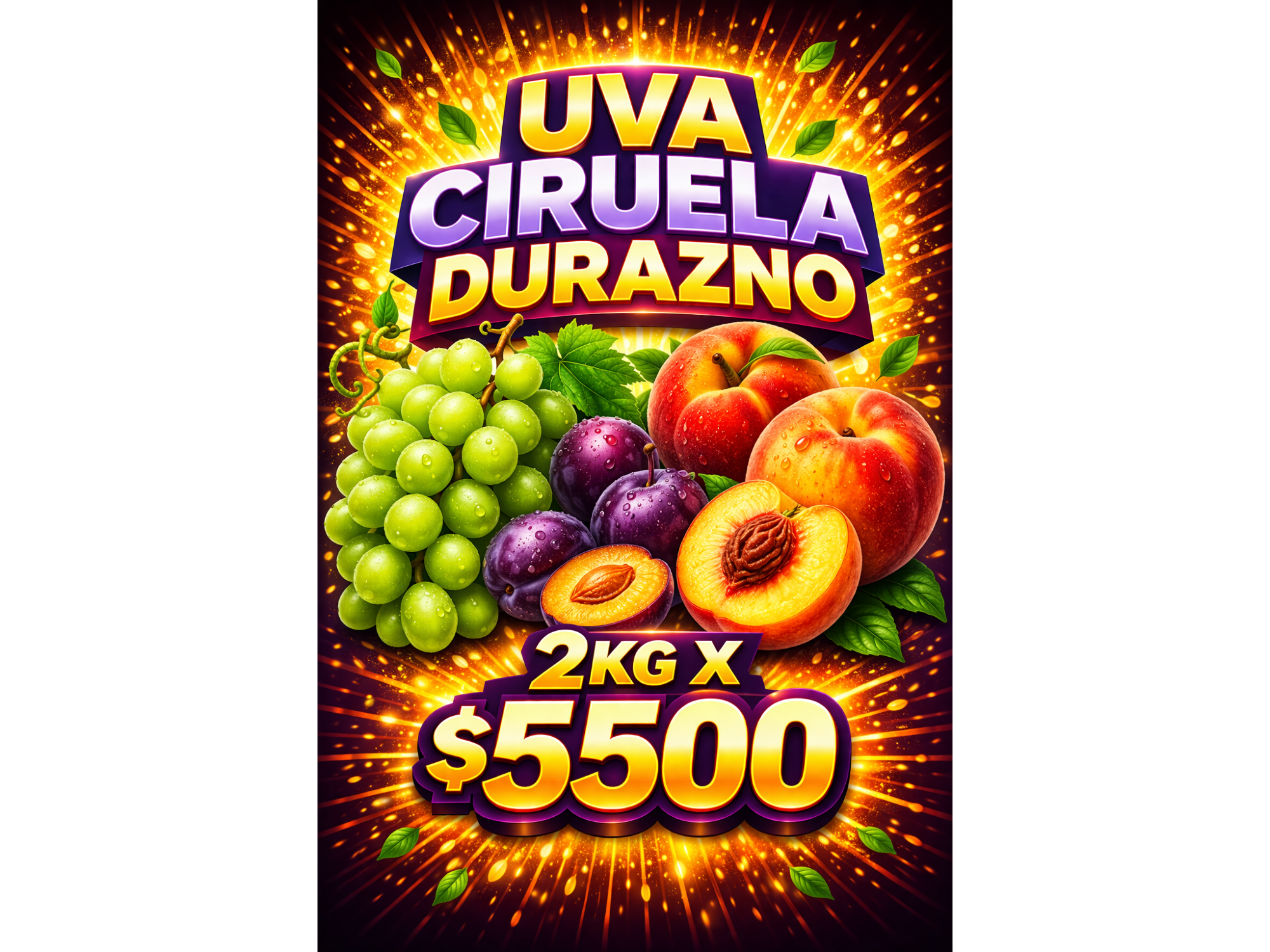 PROMO FRUTAS 2KG