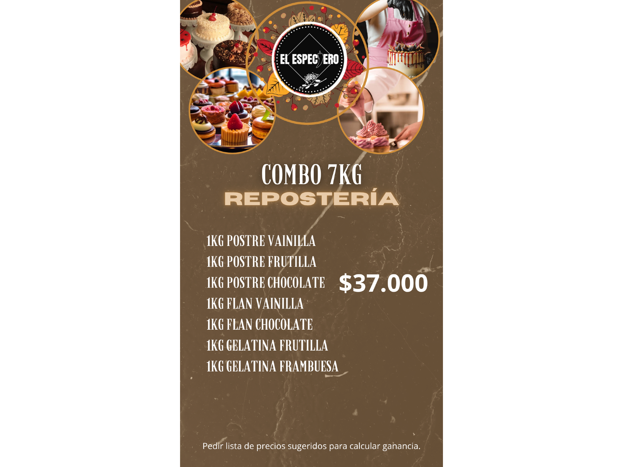 COMBO REPOSTERÍA 7KG