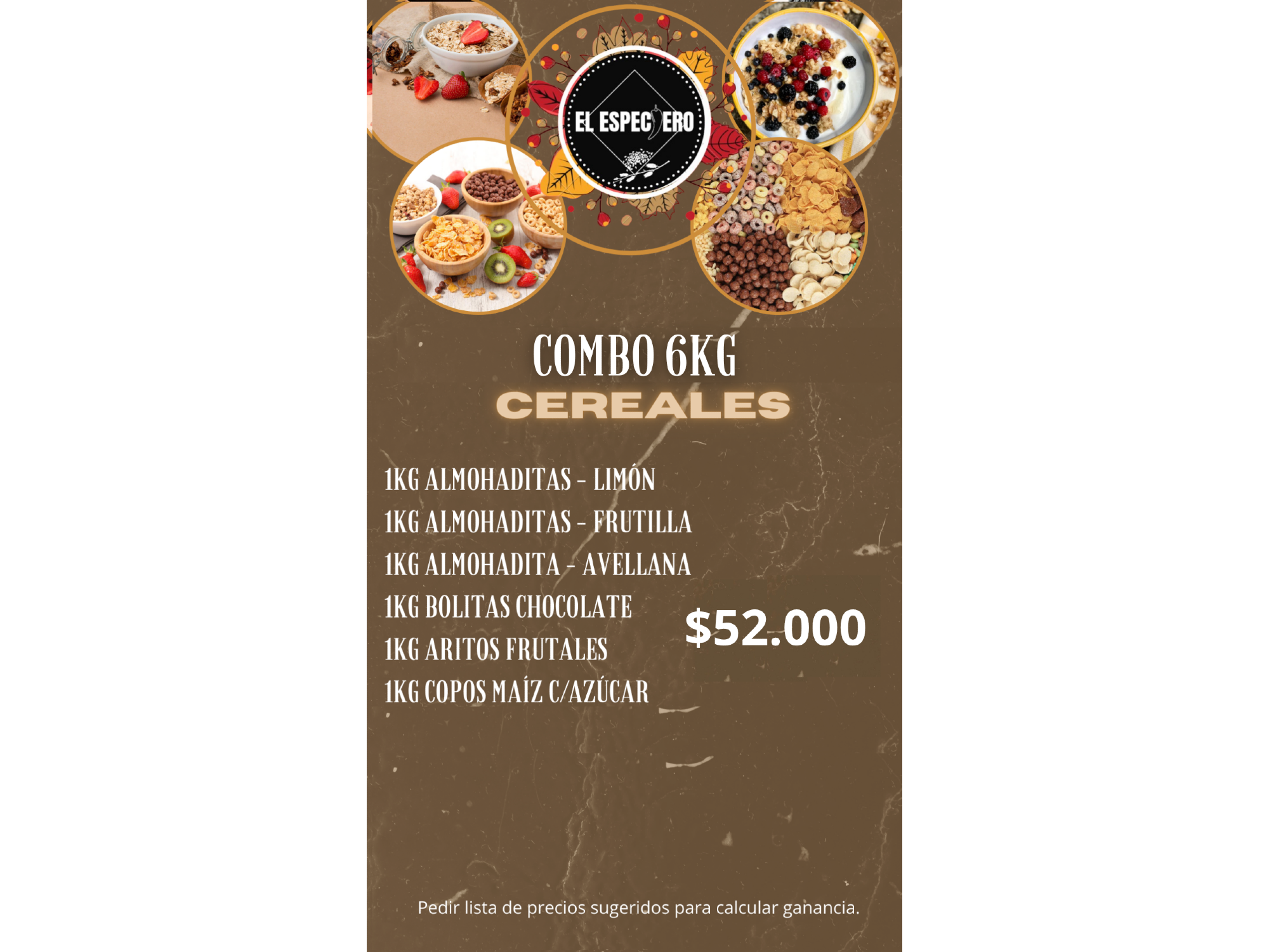 COMBO CEREALES 6.5KG