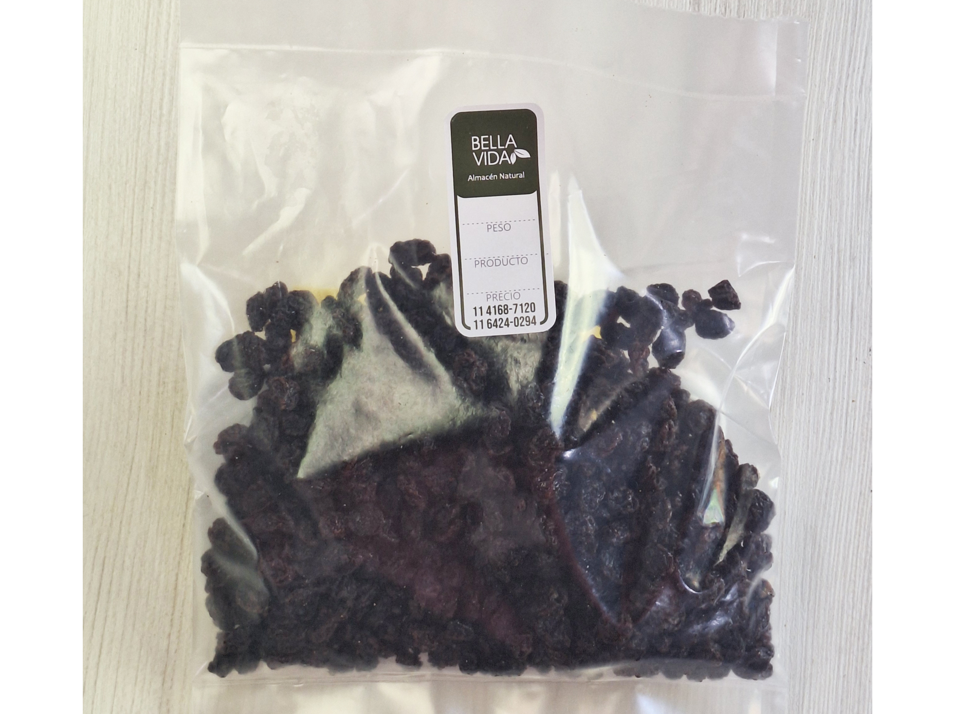 PASAS DE UVA SIN SEMILLAS CHICAS