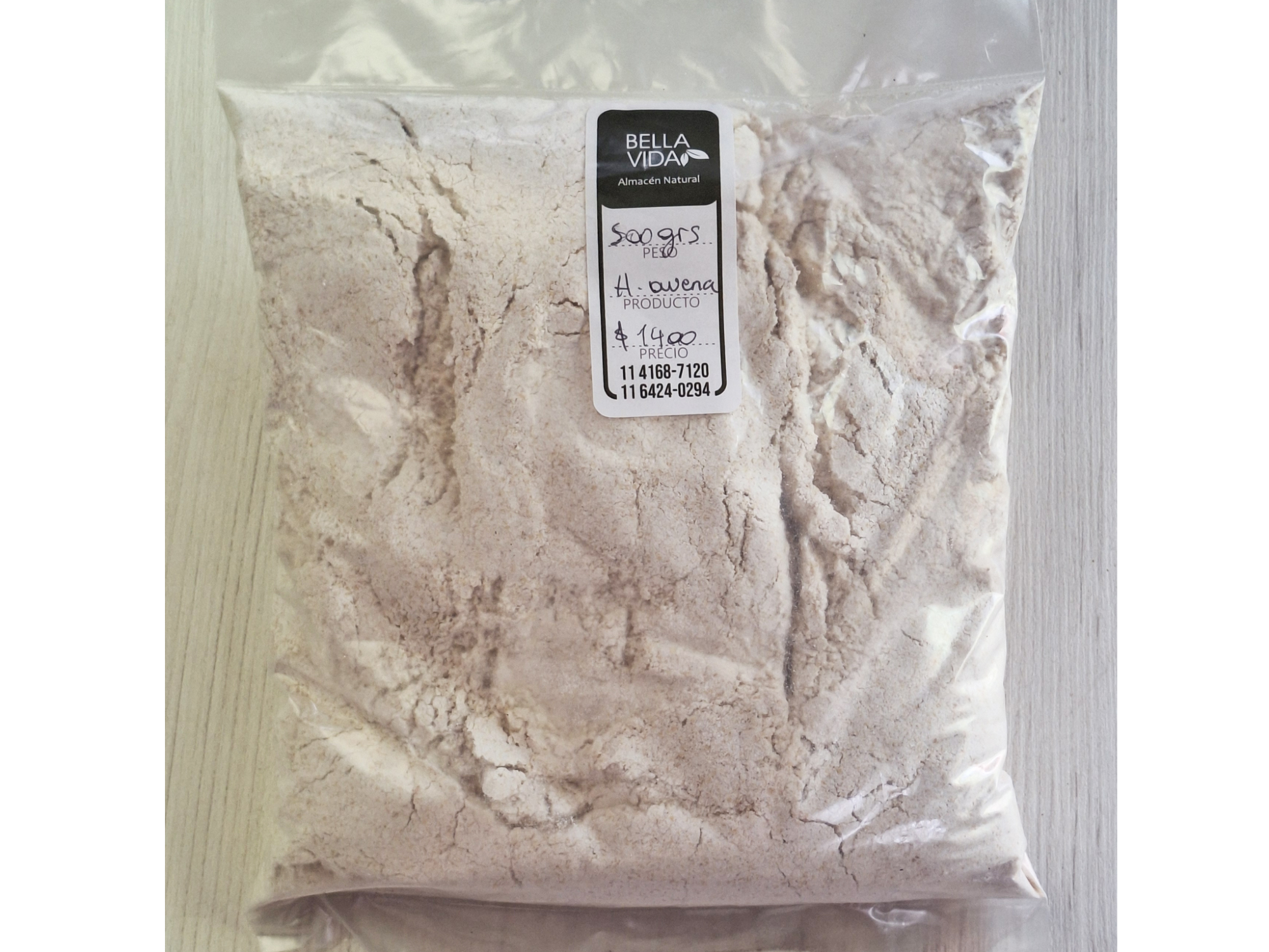 HARINA DE AVENA 500 Grs