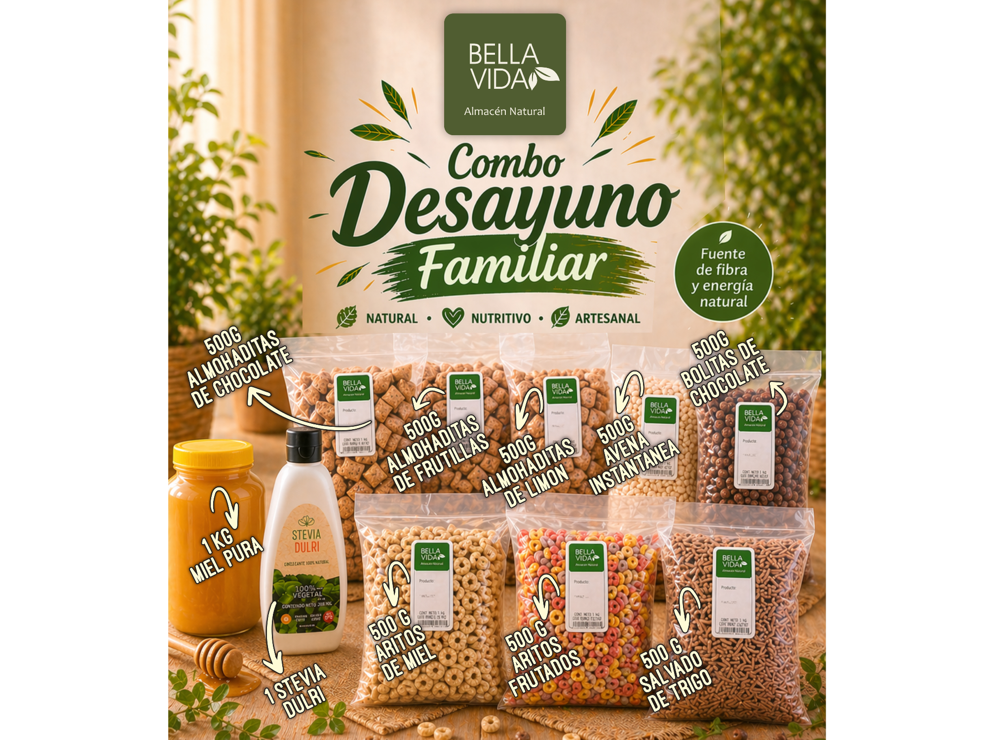 DESAYUNO FAMILIAR COMBO