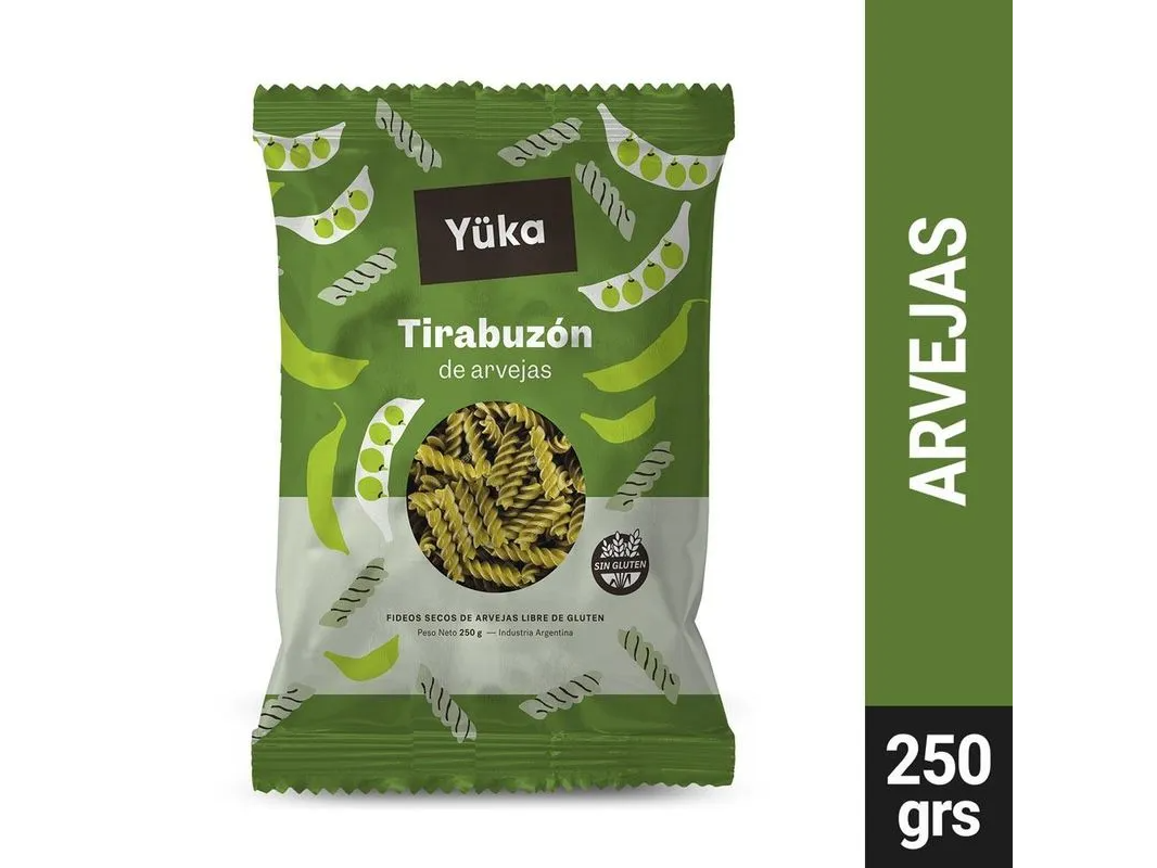 FIDEOS YUKA SIN TACC