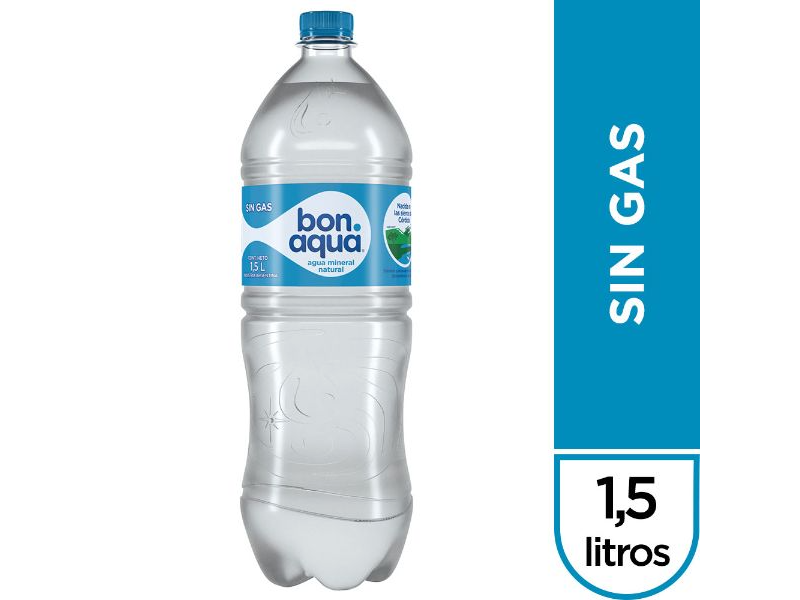 AGUA BONAQUA 1,5L SIN GAS