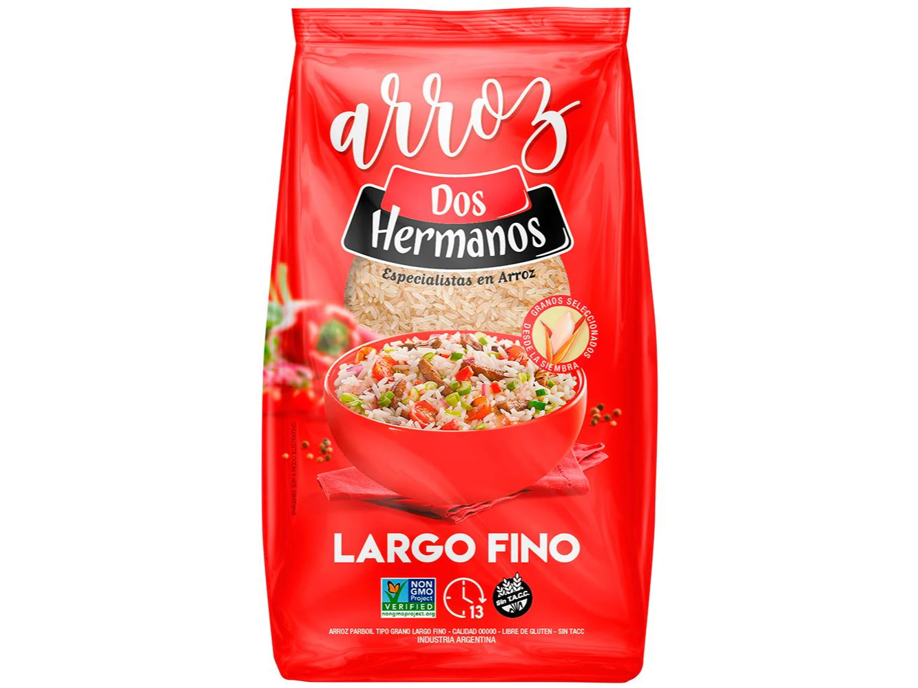 ARROZ DOS HERMANOS 500GRS x10u