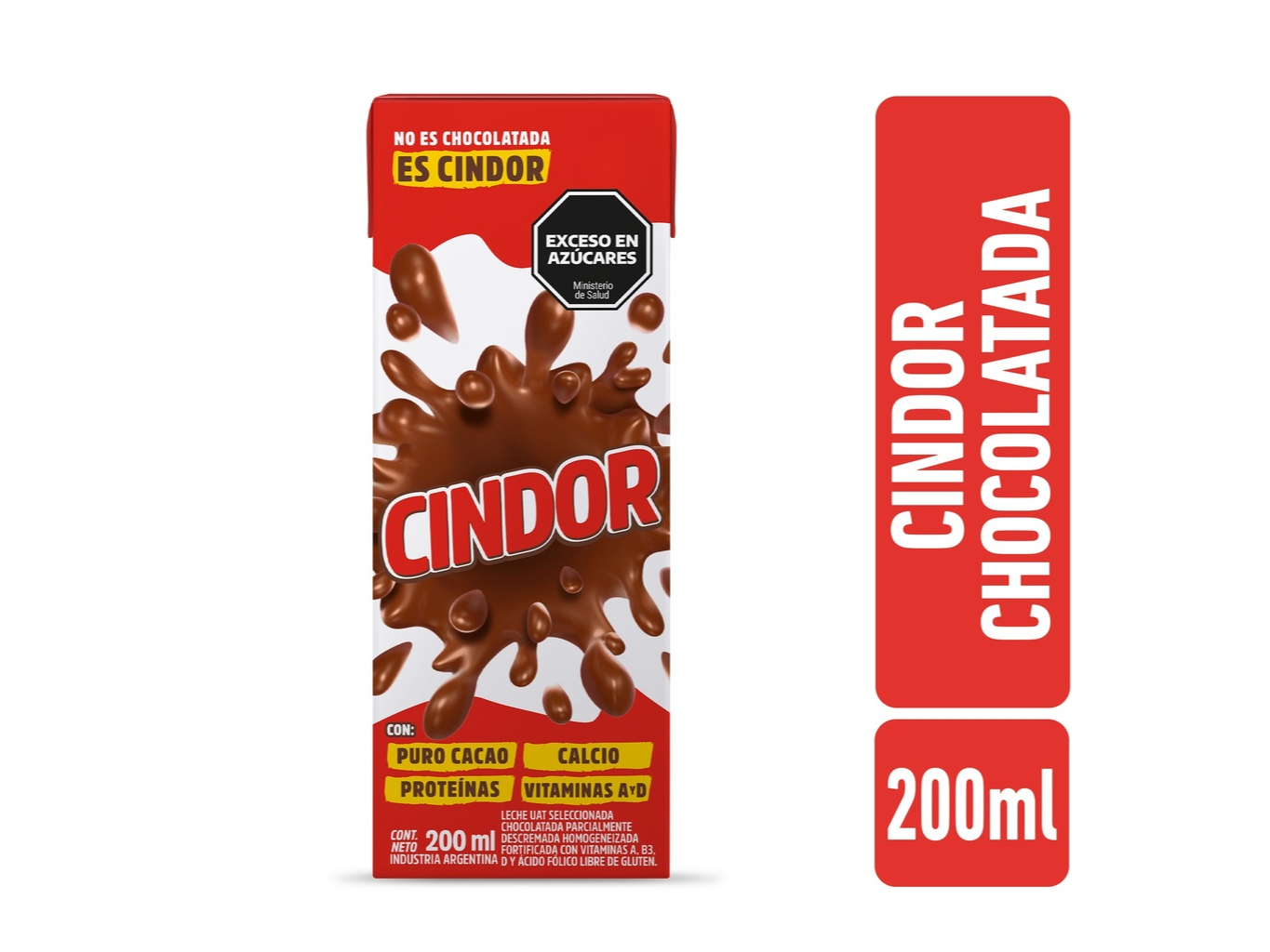Leche chocolatada ​Cindor 200ml