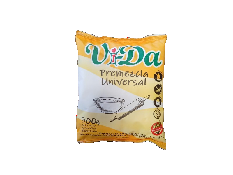 PREMEZCLA UNIVERSAL 500GRS SIN GLUTEN