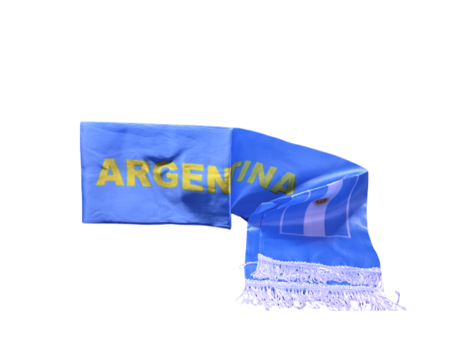 Bufanda Argentina 15x130cm WCF29