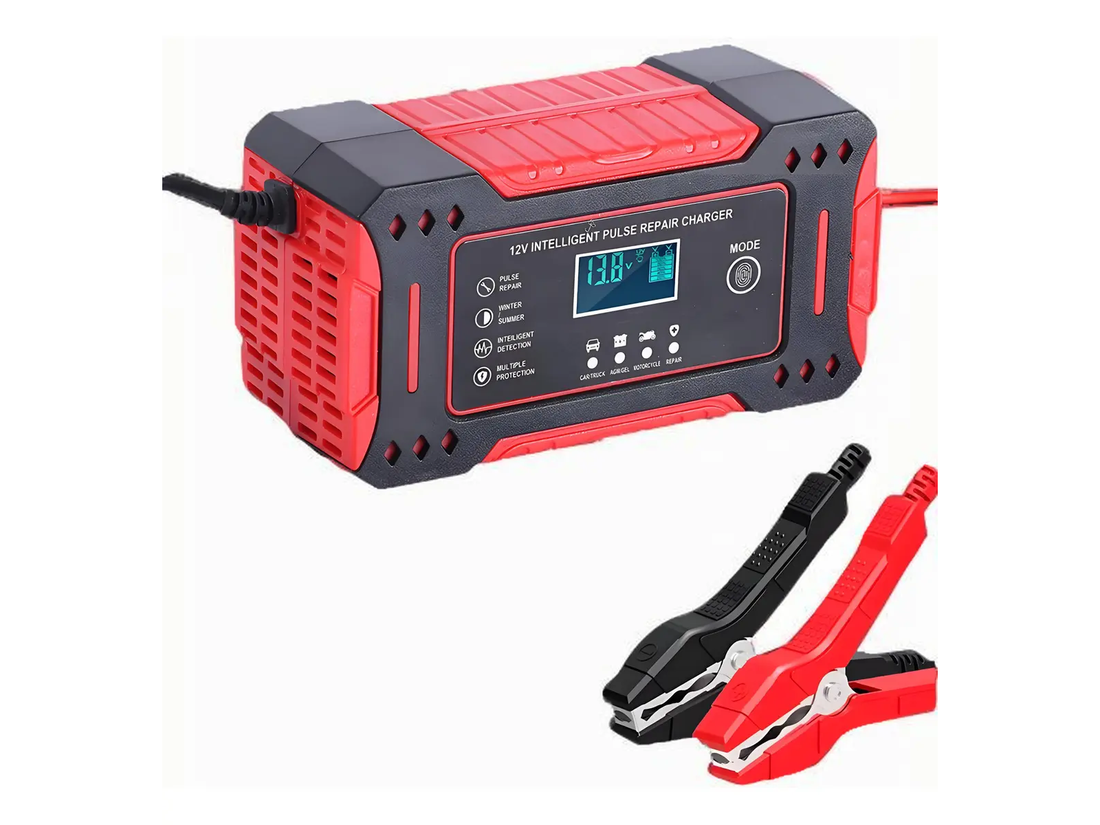 CARGADOR DE BATERIA AUTO/MOTO 12V MELCH-673