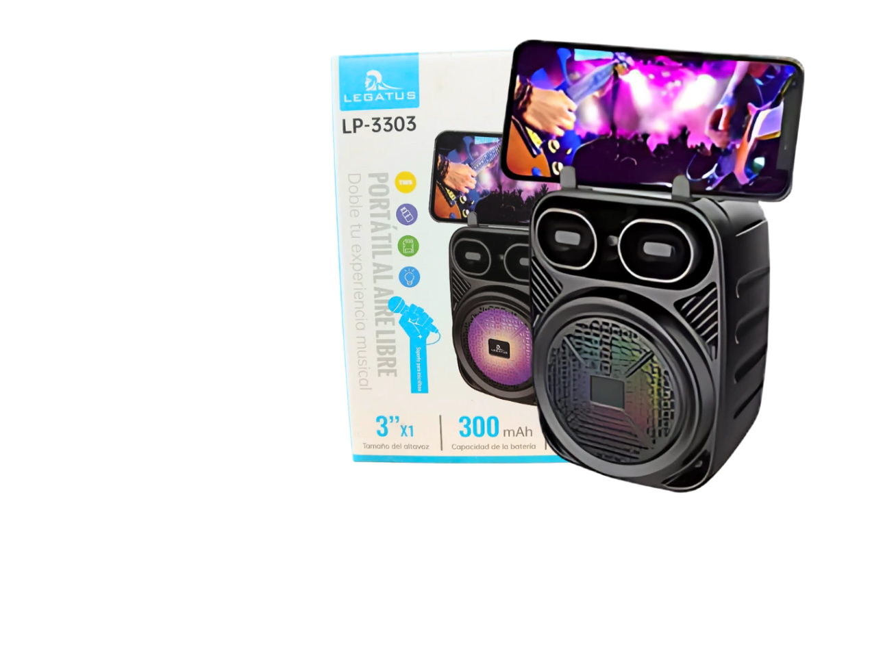 Parlante Portátil LP-3303