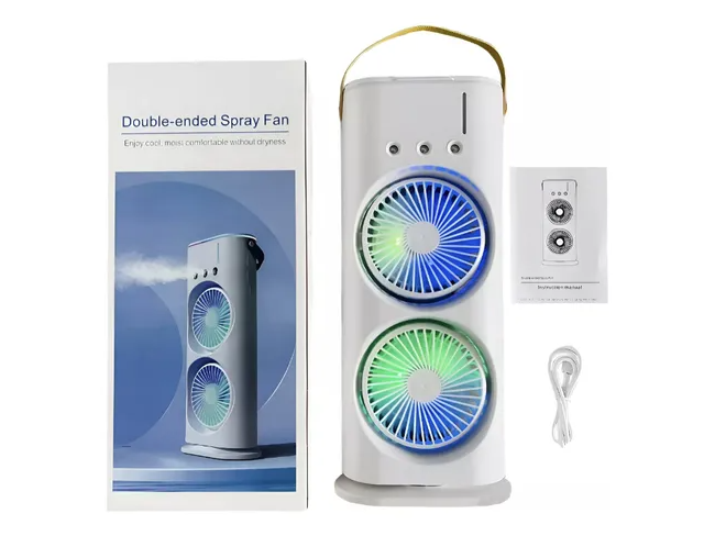 Ventilador Portatil Con Luz JSF18