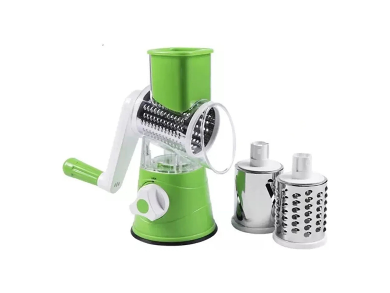 Rallador Cortador Queso Verduras Manual 3 En 1 Multifunción