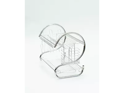 Secaplatos ORYX de Acero Cromado Doble Nivel