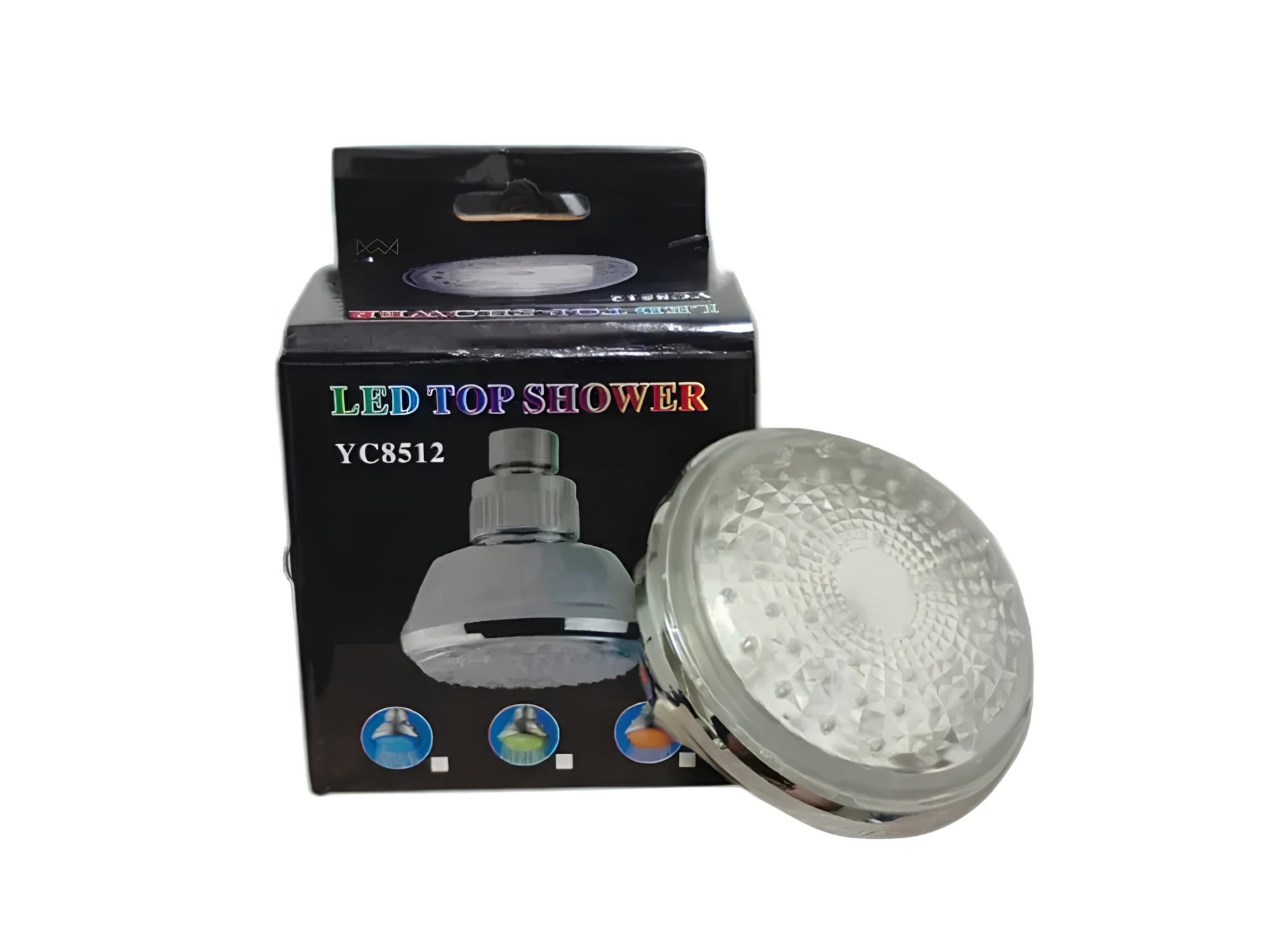 Cabezal de Ducha con Luz YC8512
