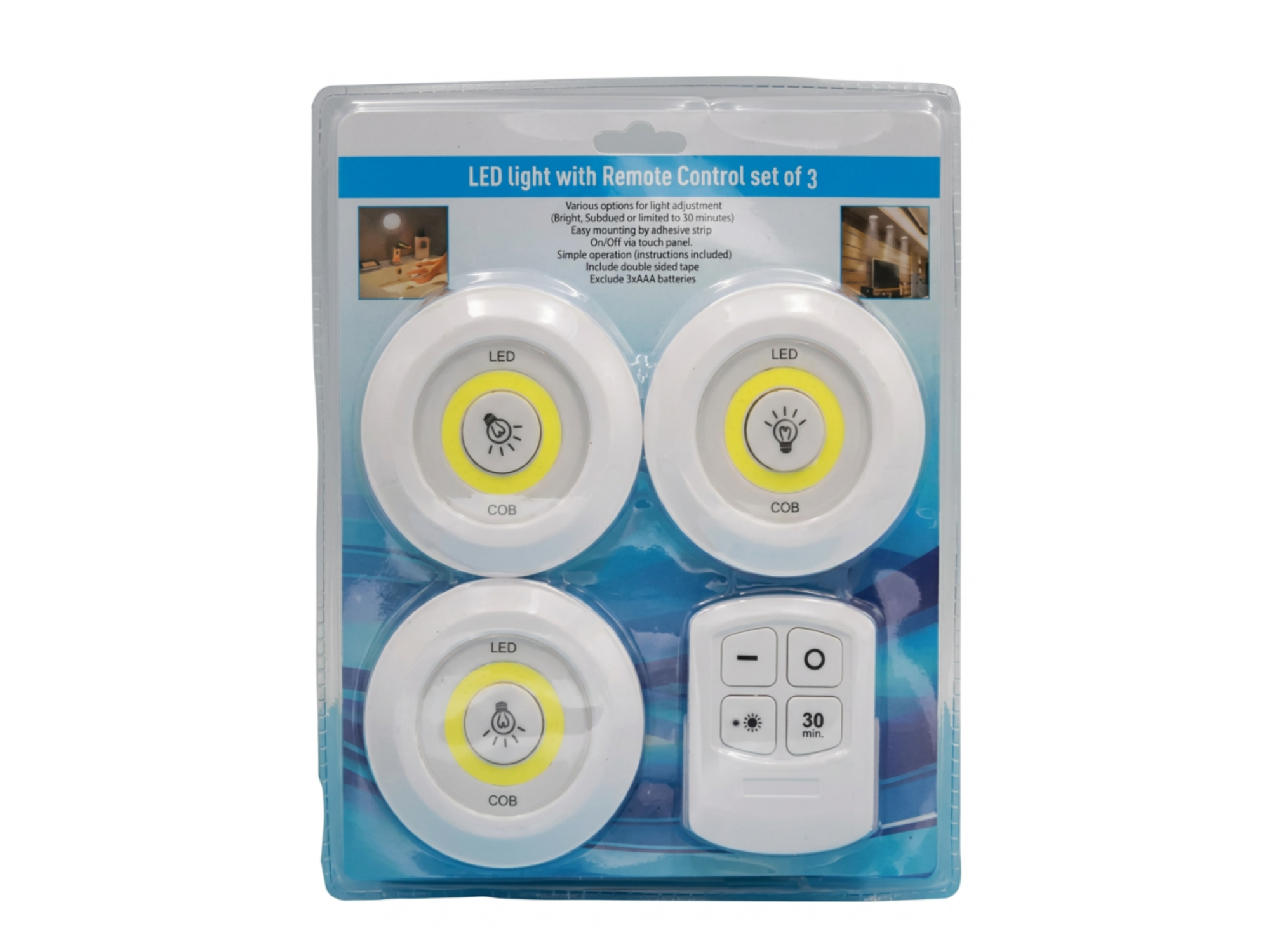 Set de Luz Led Placar