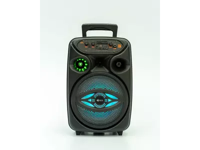 Parlante ORYX Neptune 8” Bluetooth 25W RMS Portátil con Micrófono SP-1700-6A