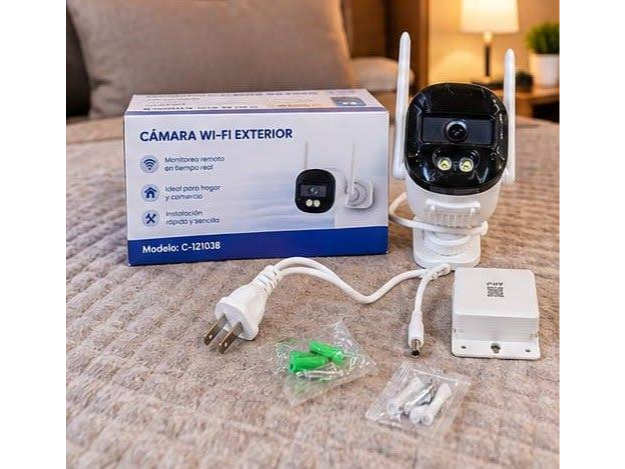 CAMARA WI-FI EXTERIOR MODEL:121038