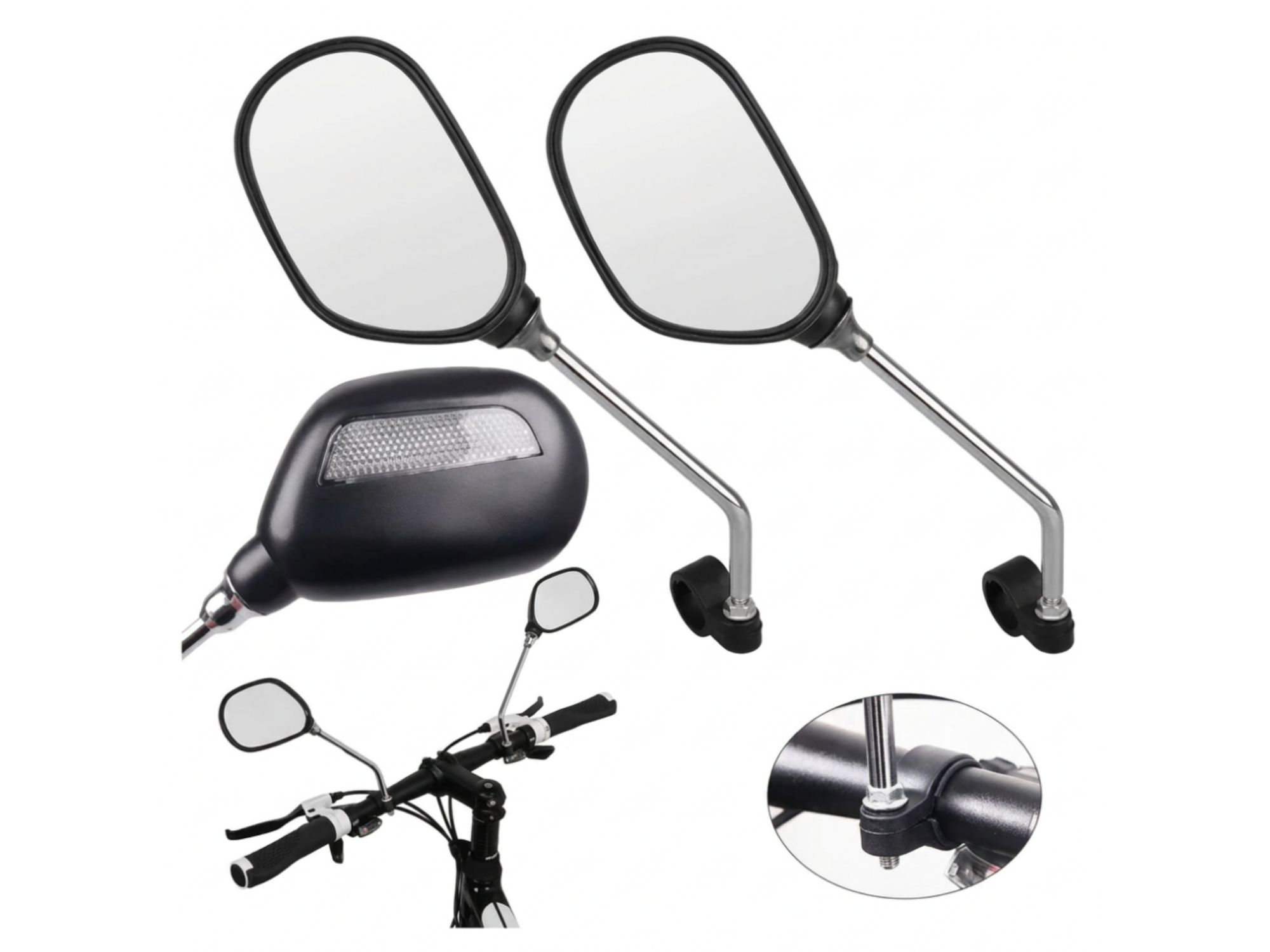 Set Espejos Para Bici