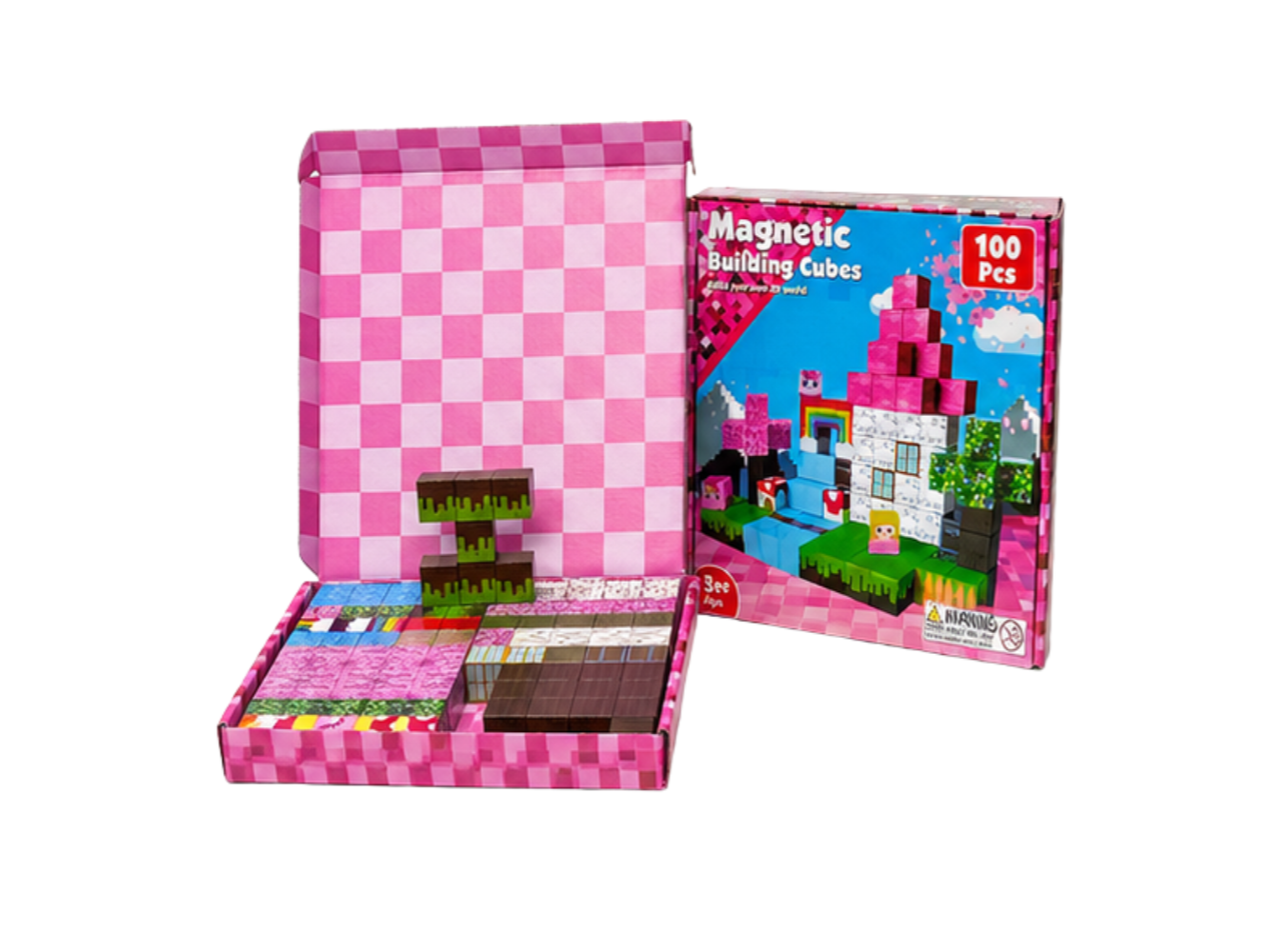 BLOQUES MAGNETICOS DE CONSTRUCCION 100Pcs MELECH-7
