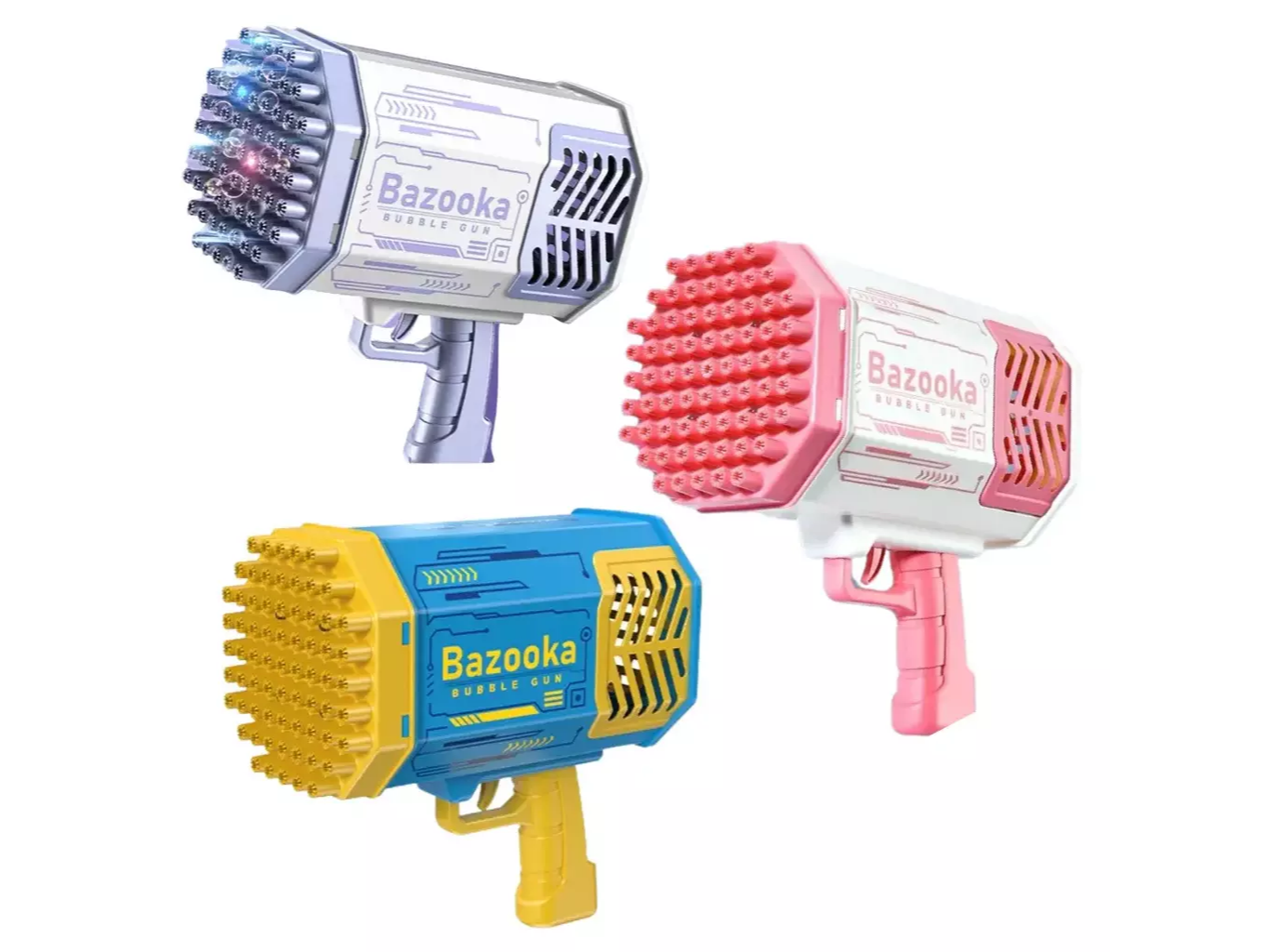 Pistola de Burbujas Bazooka