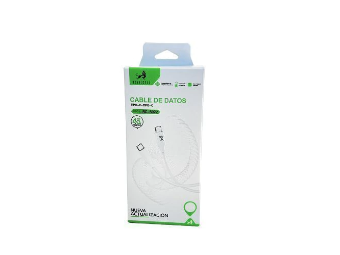 Cable de Datos Tipo C a Tipo C RC-5022