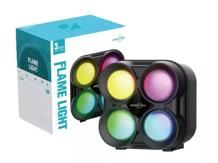 Parlante Portátil Flame Lights GTS-1835