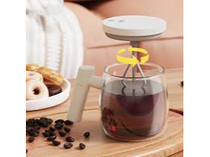 Taza Mezcladora De Vidrio Batidor De Café Y Bebidas