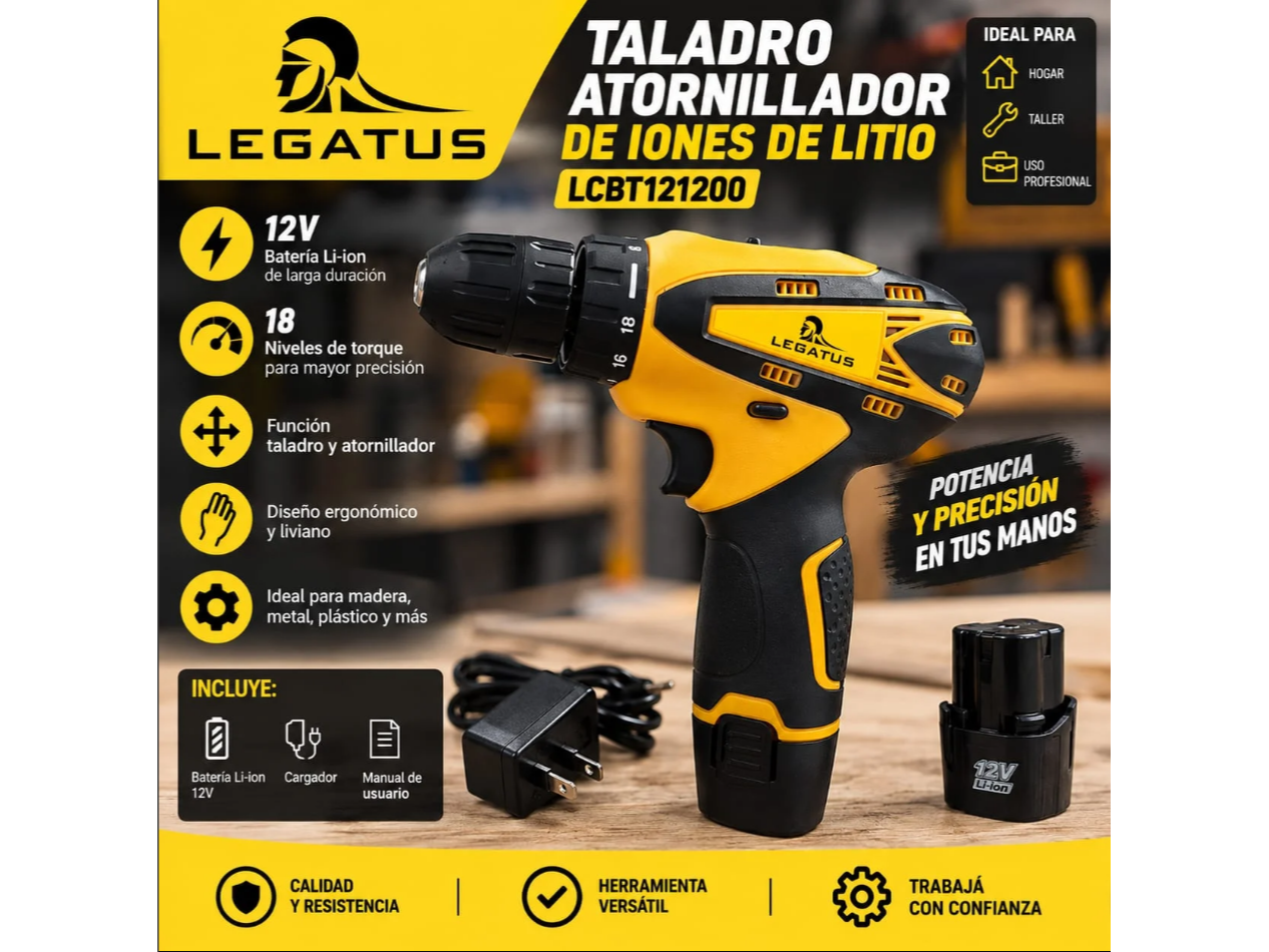 TALADRO LEGATUS LTAB120A 121200
