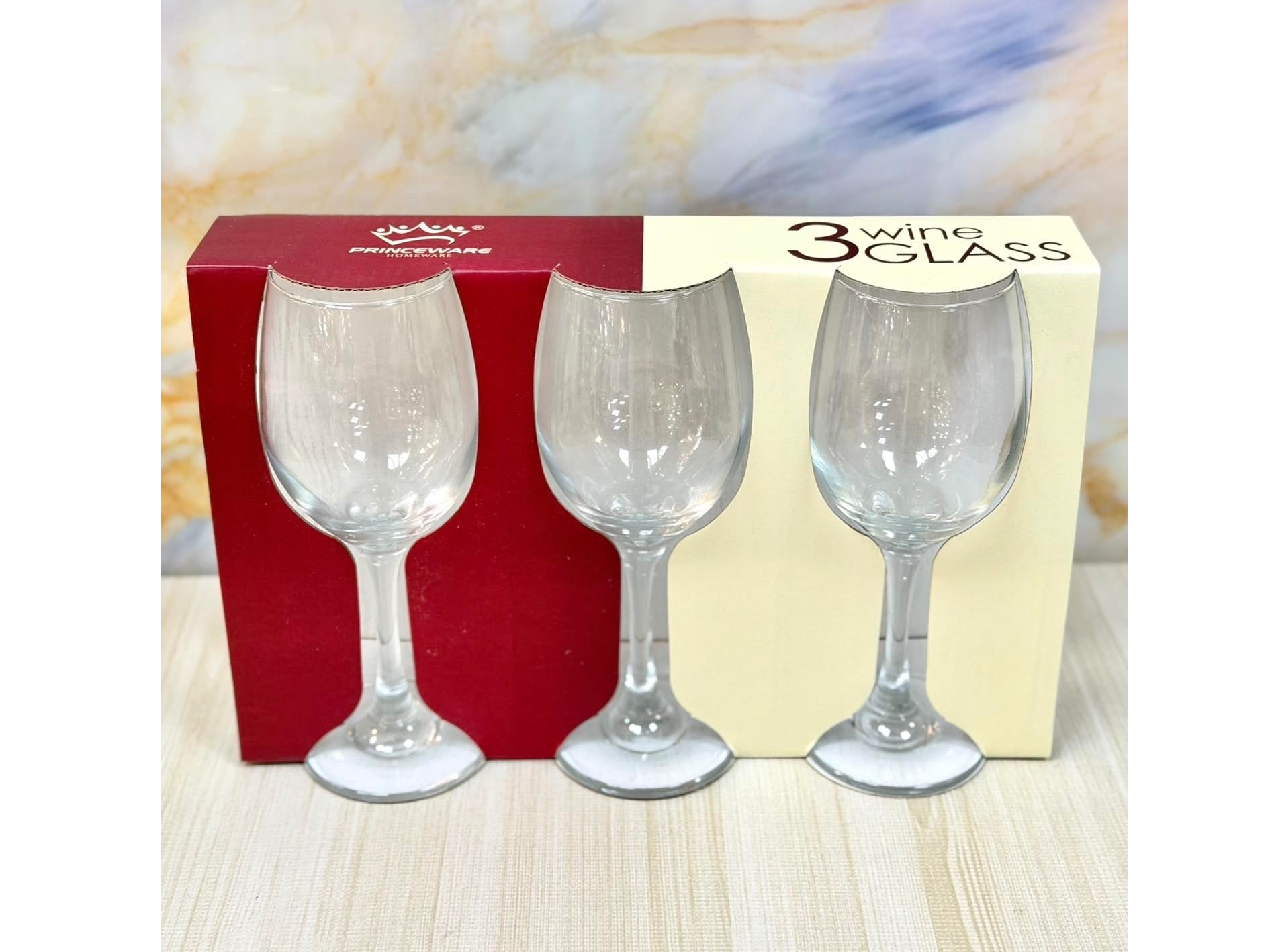 SET DE 3 COPAS DE VINO RH77